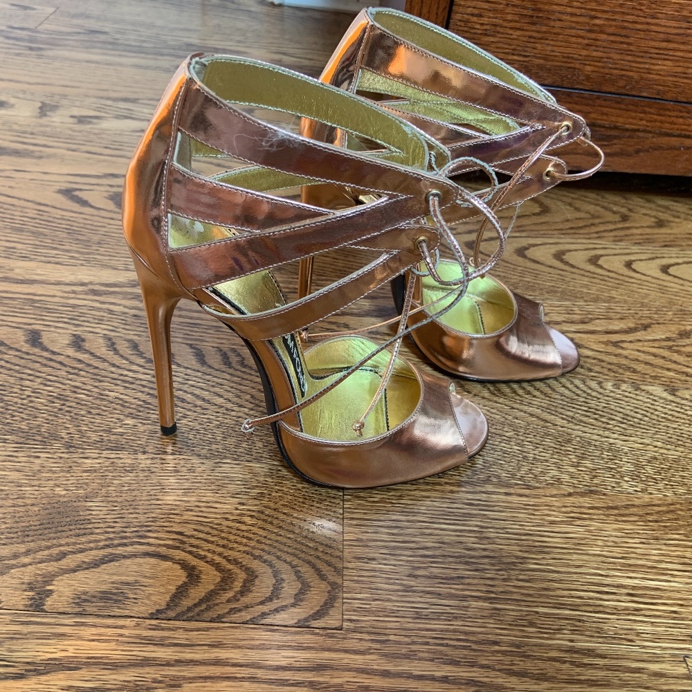 Tom Ford Rose gold sandals - Brand New